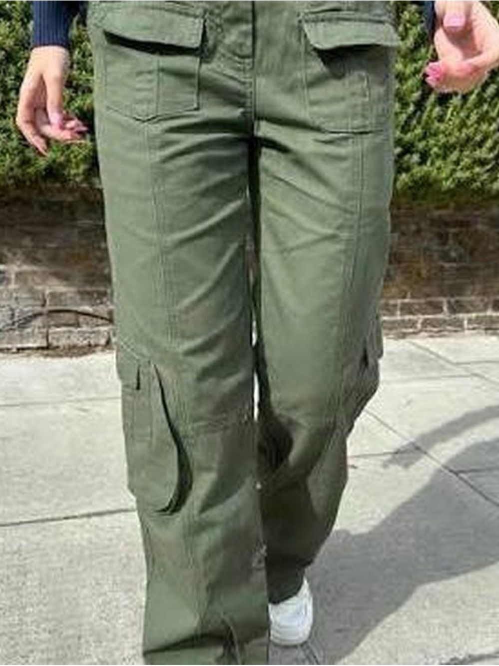 Brandy Melville Olive Green Utility Pants